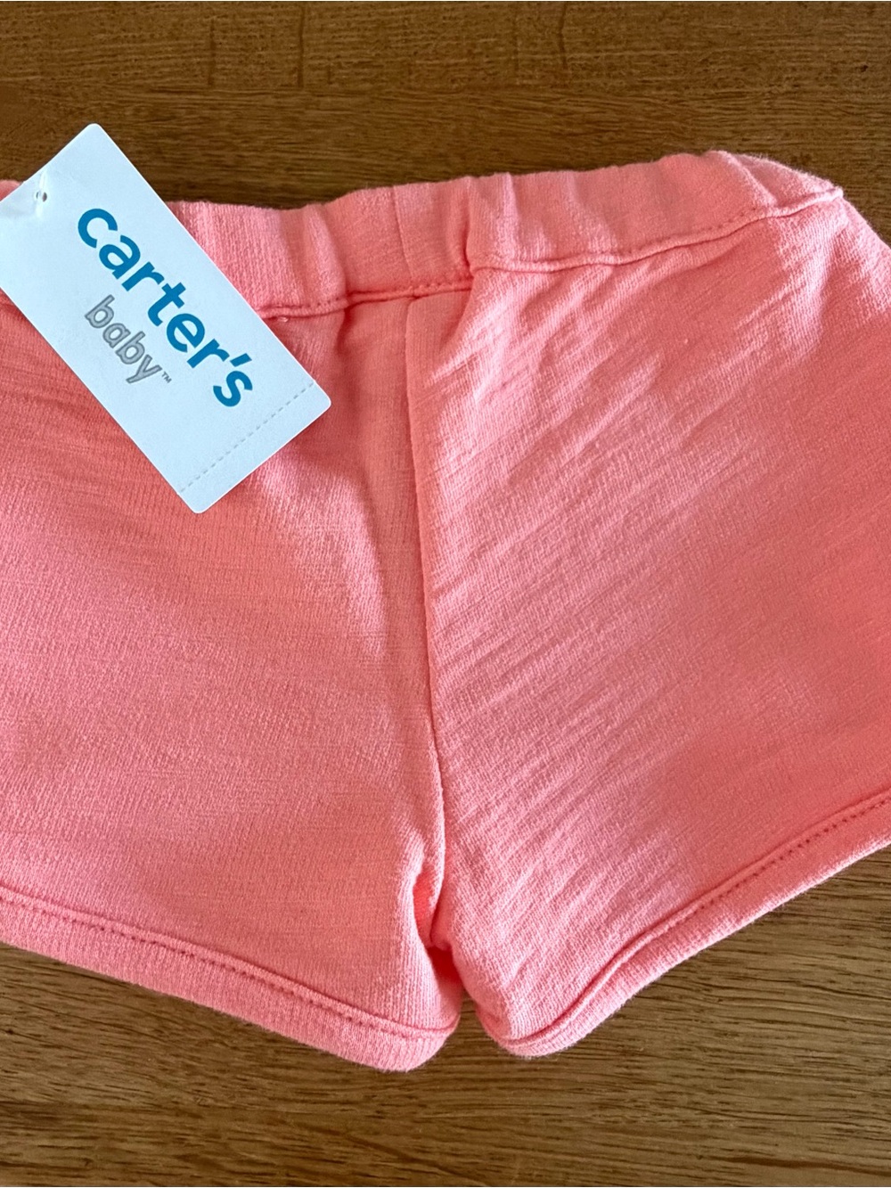 NWT - Carter's Coral Knit Baby Shorts